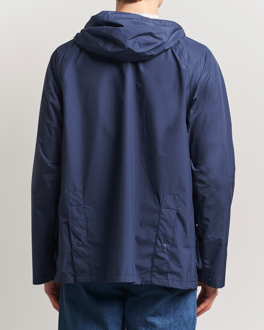 Save The Duck Ghibli Wind/Water Resistant Hooded Jacket Navy Blue