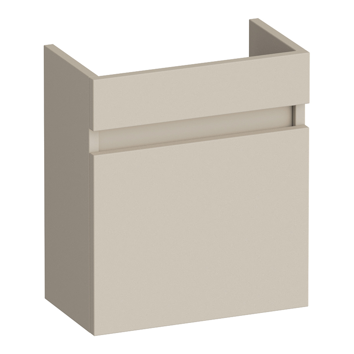 Brauer Joy fonteinkast 40cm linksdraaiend beige mat