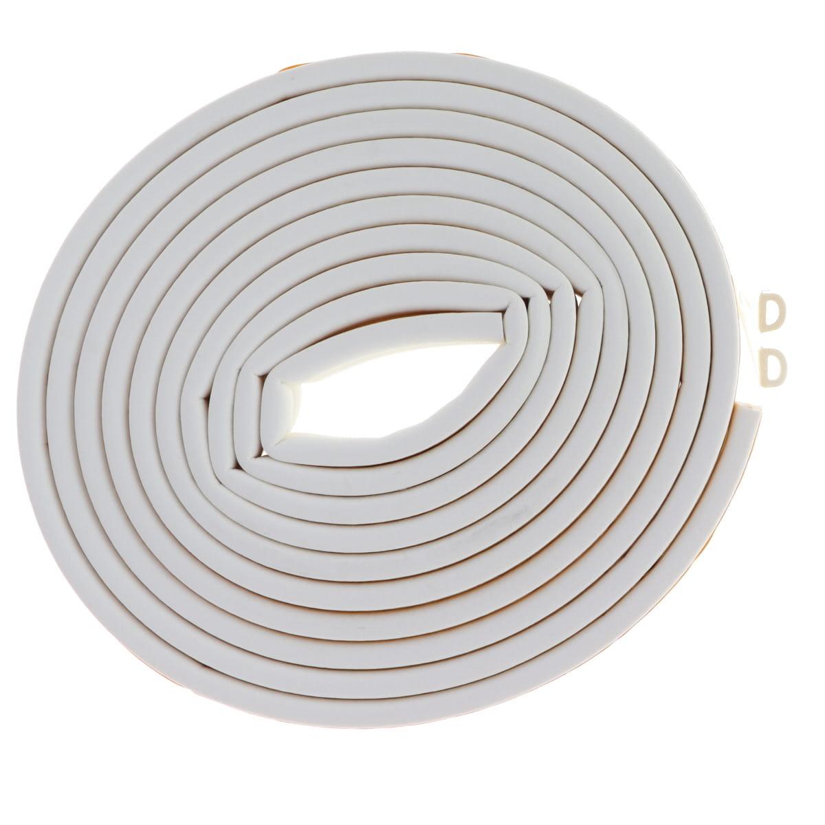 JOINT ISOLANT ADHESIF MOUSSE PROFIL 2X3M BLANC