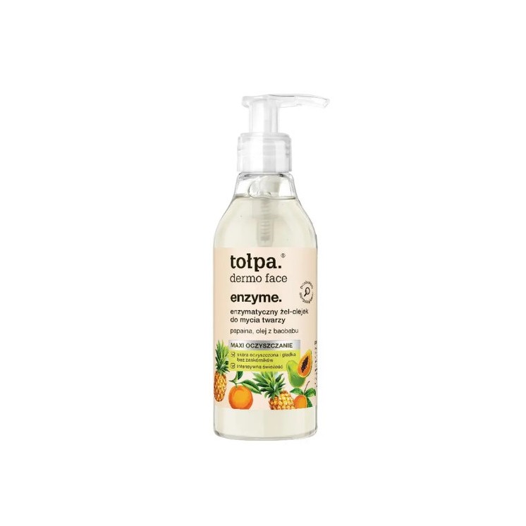 Tołpa Dermo Face Enzyme. enzymatische gezichtswasgel-olie 195 ml