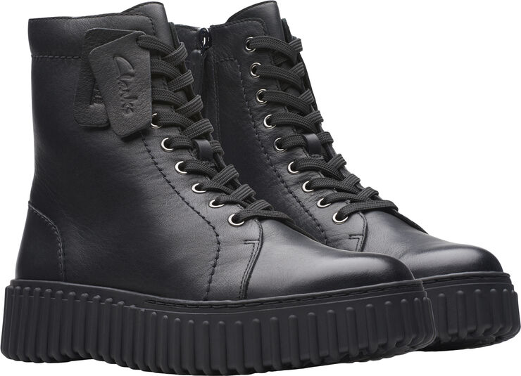 Clarks Originals Torhill Rise D Black leather