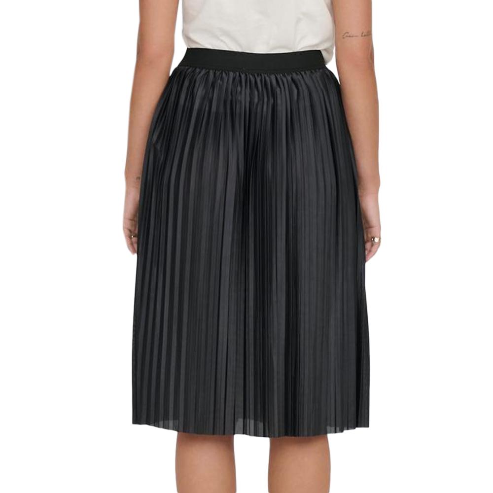 JDY Jupe Plissé Noir Femme JDY Boa