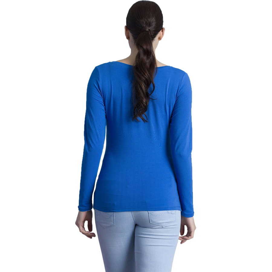 M.M.C. Umstandslangarmshirt Hallo Lieblingsmensch mit Motiv Dunkelblau