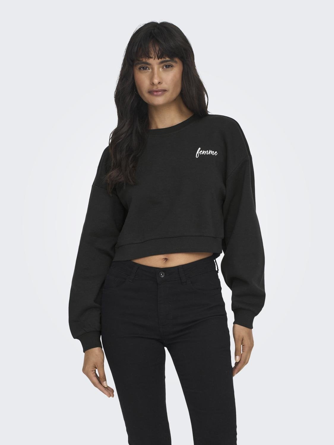 ONLODESSA Sweatshirt Black