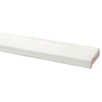 Glaslat hardhout 18x52 mm lengte 270 cm gegrond