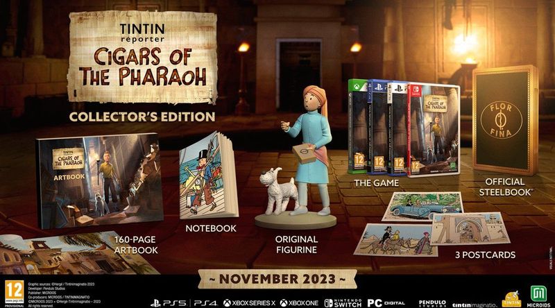 Playstation - Tintin Reporter - Games - Collector Edition - PS4