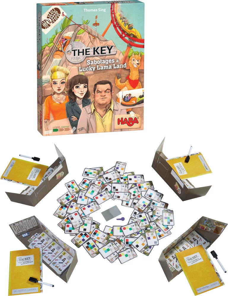 THE KEY SABOTAGES À LUCKY LAMA LAND