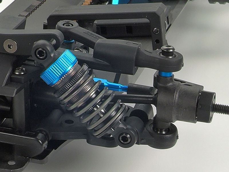 Tamiya Tourenwagen Chassis TA08 Pro 4WD Bausatz, 1:10 4WD Tourenwagen Renn-Chassis mit Riemenantrieb