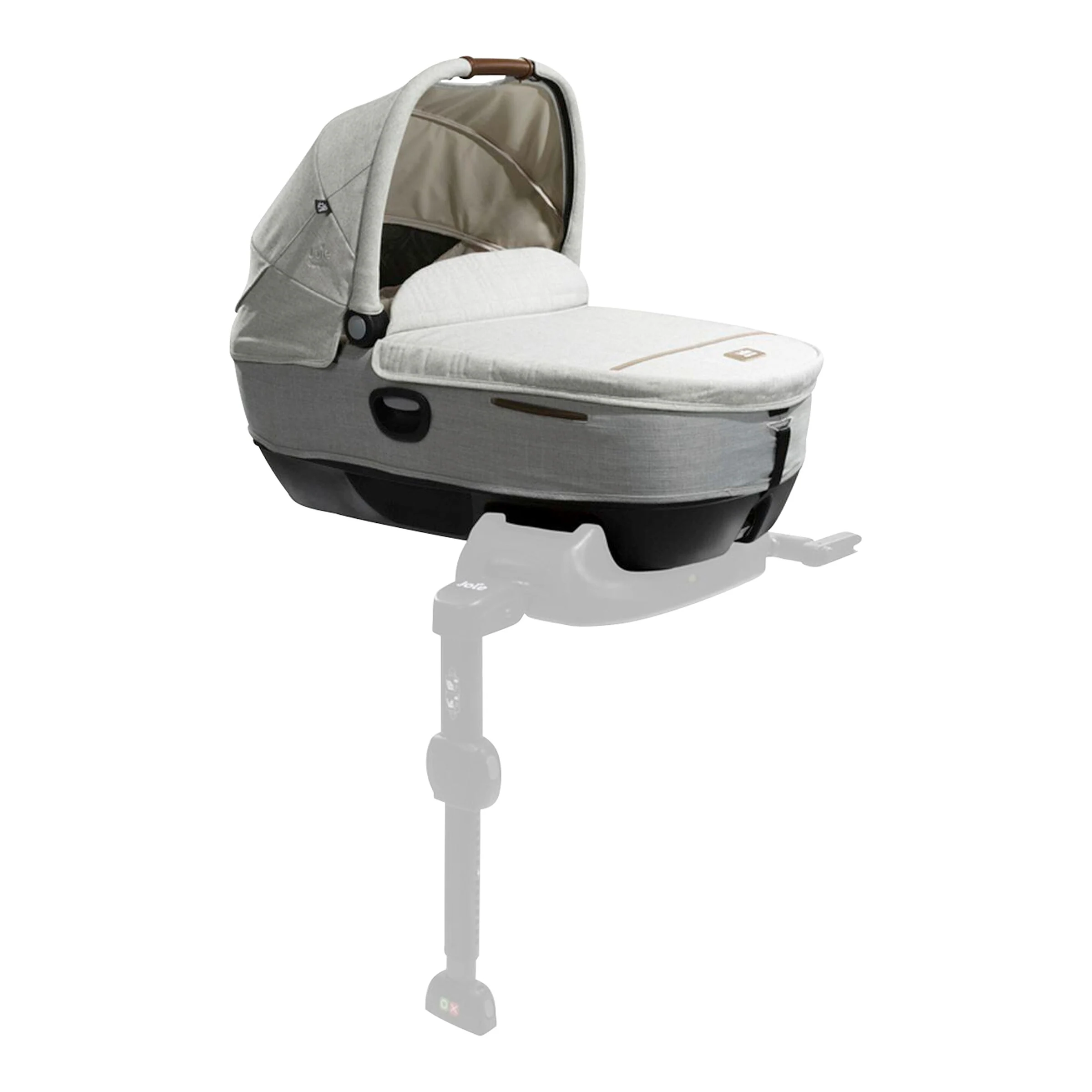 Joie - signature Babyschale und Tragewanne Calmi R129 für Aeria, Finiti oyster