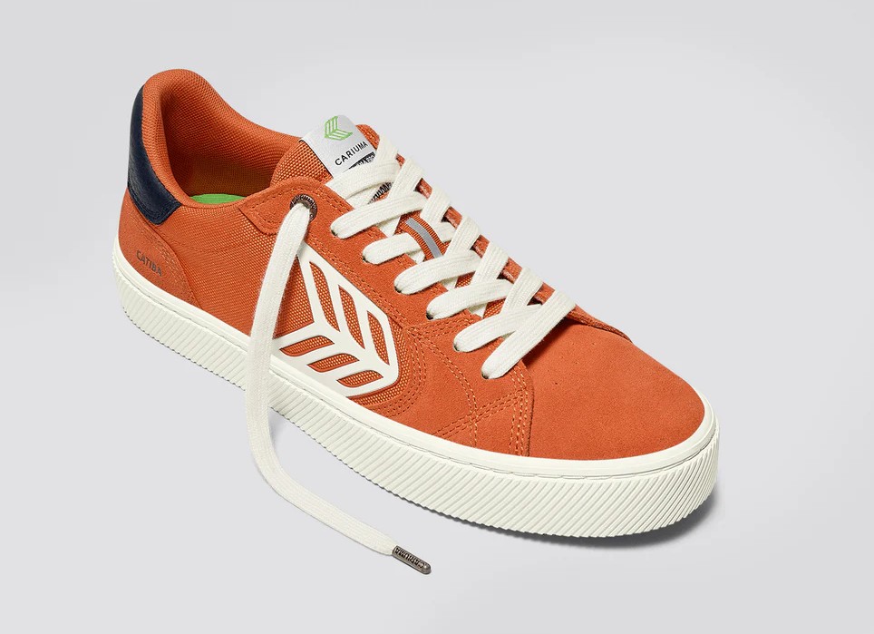 Cariuma Catiba Pro 2.0 Burnt Orange Suede Ivory 3.5 US / 35 EU