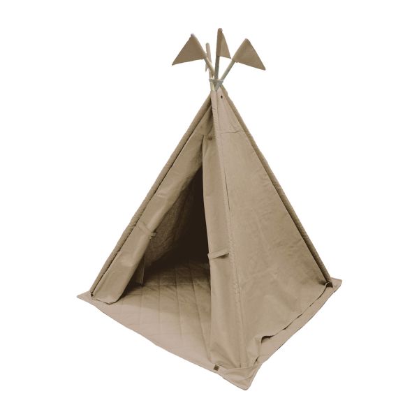 Overseas Canvas With Flags Tipi – Beige