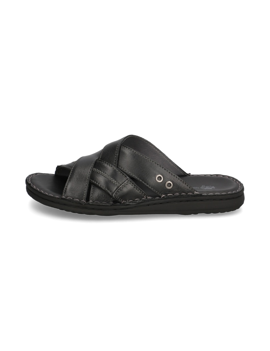 Glattleder Pantoffel