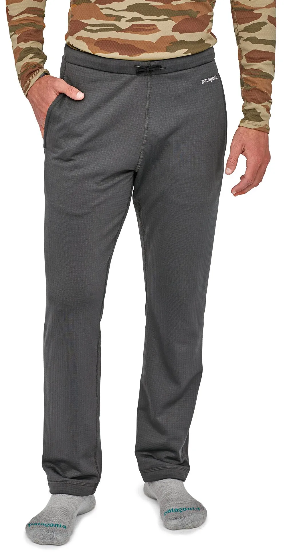 Patagonia M's R1 Pants Forge Grey