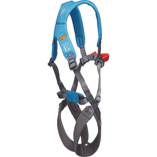 Baudrier escalade BLACK DIAMOND MOMENTUM HARNESS KIDS FL BO AZUL