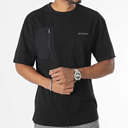 Tee Shirt Poche Noir