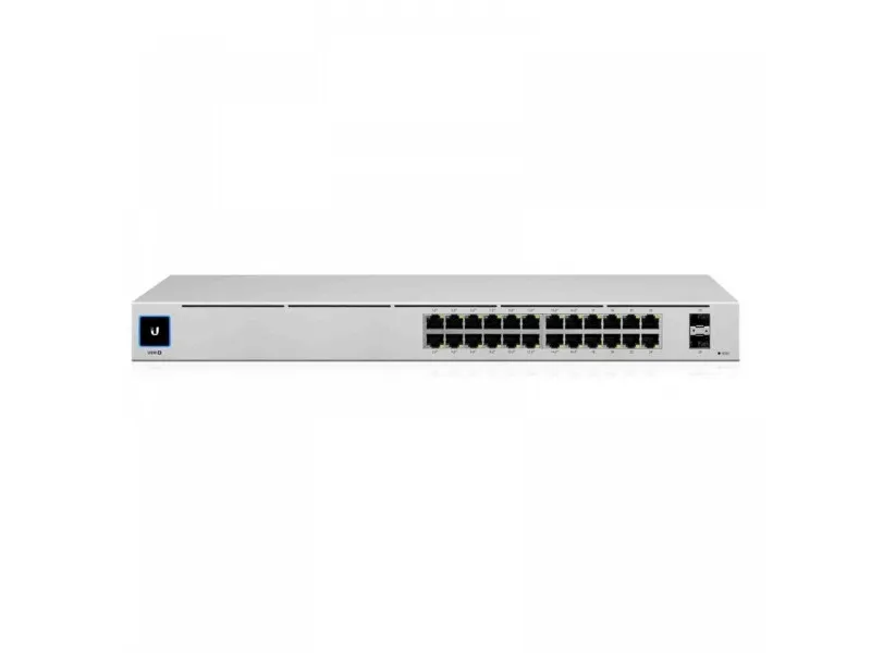 Ubiquiti UniFi Switch USW-24-POE - Switch - Administreret - 24 x 10/100/1000 (16 PoE )   2 x Gigabit SFP - desktop, monterbar på stativ - PoE  (95 W)