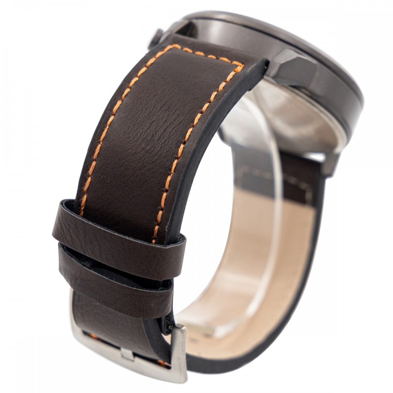 Montre Homme CHTIME bracelet Cuir Marron