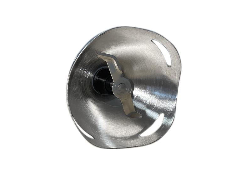 FURBER Stabmixer Lite Edelstahl/Schwarz Handlicher Stabmixer für Smothies und Suppen