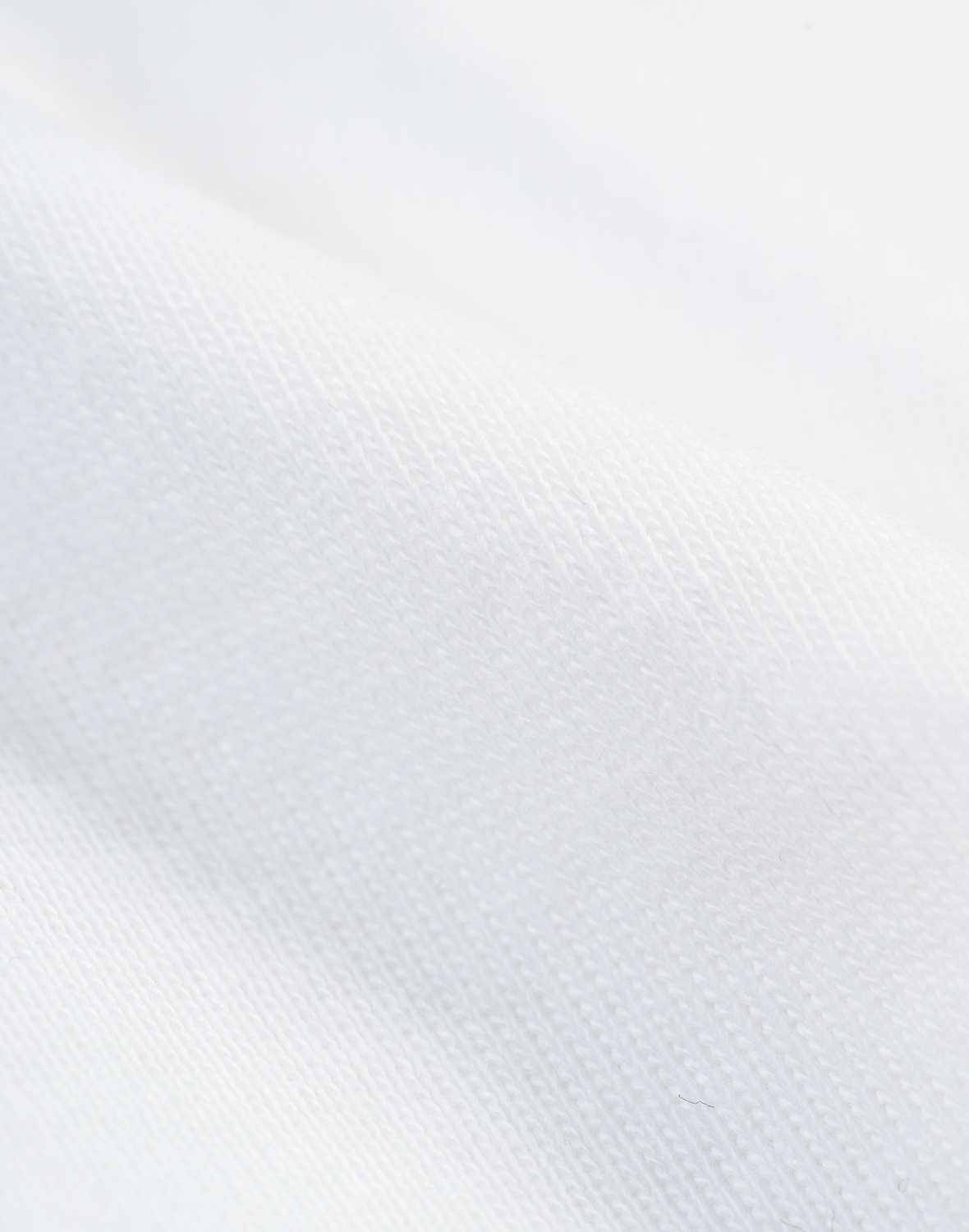 Shirt met knopen van katoen voor heren in Wit