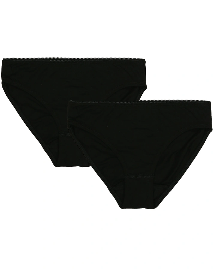 Unterhose BASIC TEEN 2er-Pack in schwarz
