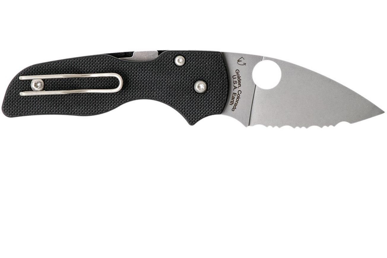 Spyderco Lil' Native Compression Lock C230GS serrated zakmes
