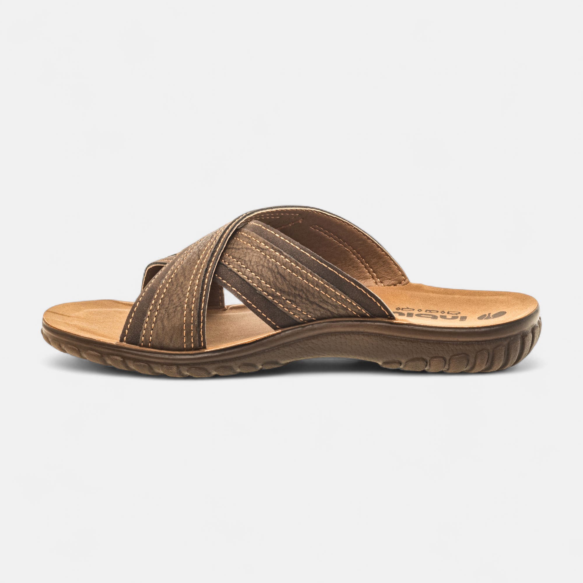 Mules Homme marron