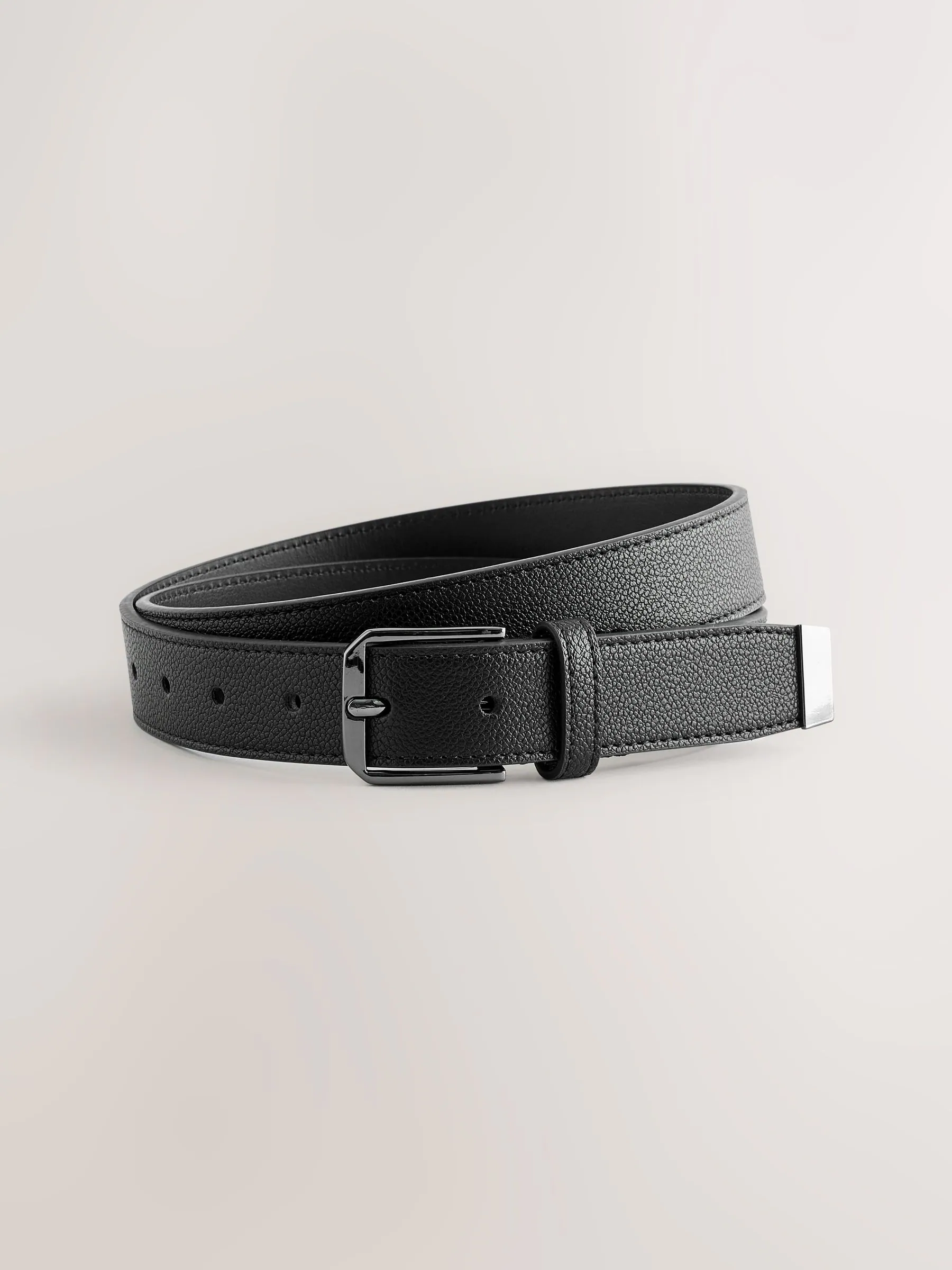 Zwart - Riem van imitatieleer