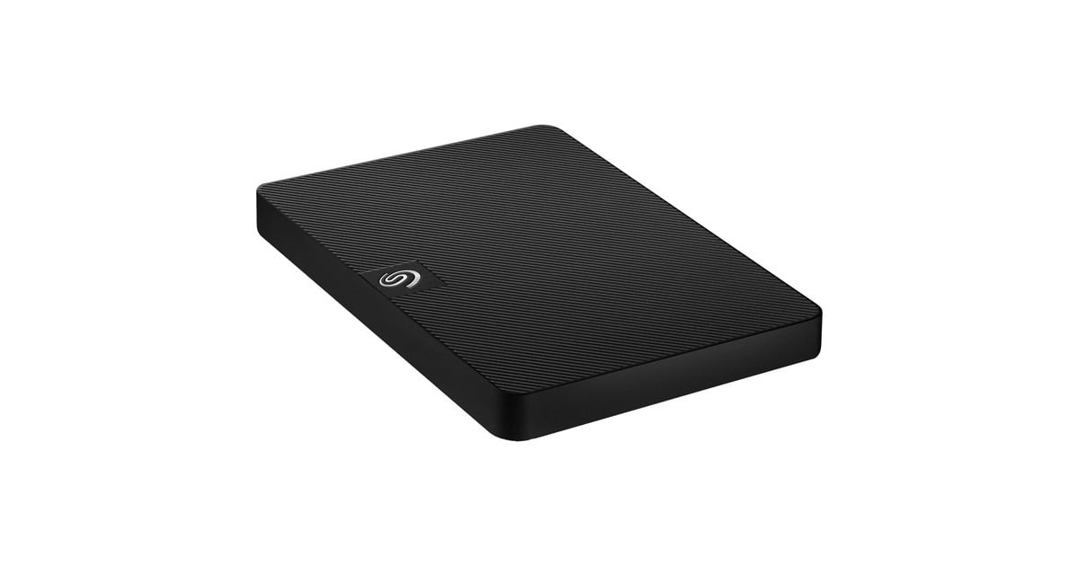 SeagateExpansion Portable 2 TB externe harde schijf  (Zwart, STKM2000400, Micro-USB-B 3.2 (5 Gbit/s))