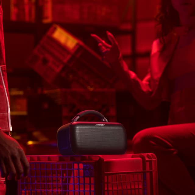 Bose SoundLink Max trådløs bærbar højttaler (sort)