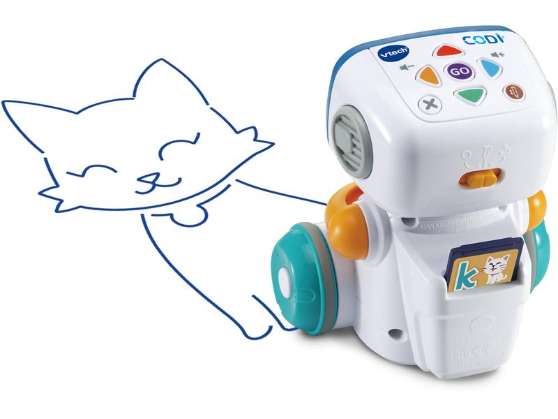 Vtech Codi, der clevere Mal-Roboter -DE- Mit dem niedlichen Roboter codieren, zeichnen und lernen