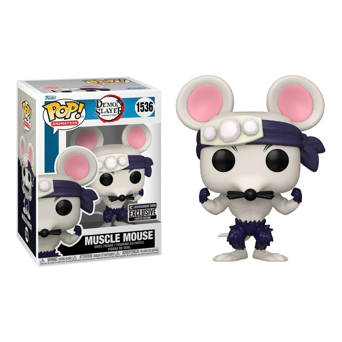 Funko Pop! Vinyl Exclusive Demon Slayer Muscle Mouse figur