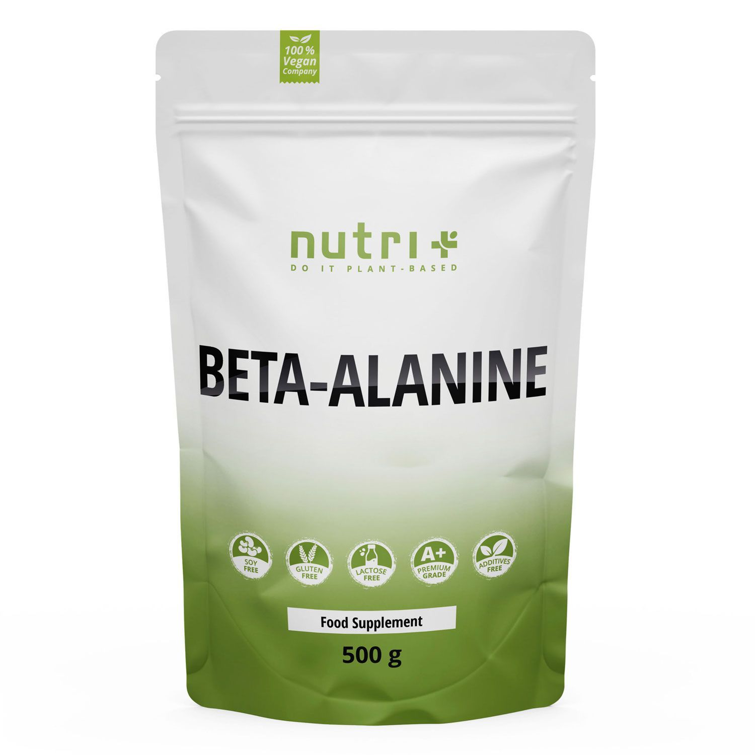 Nutri+ Beta Alanin Pulver 500g Aminosäure