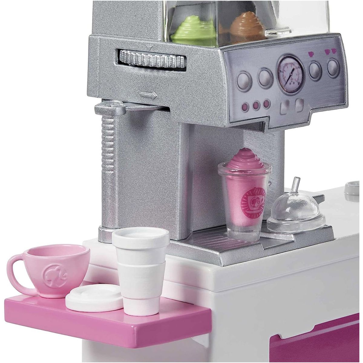 Mattel GMW03 - Barbie - You can be anything - Naschcafe Spielset - Puppe inkl. Zubehör