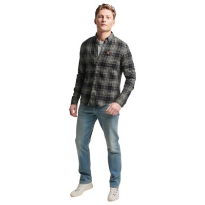 Chemise à manches longues homme Cotton Lumberja SUPERDRY
