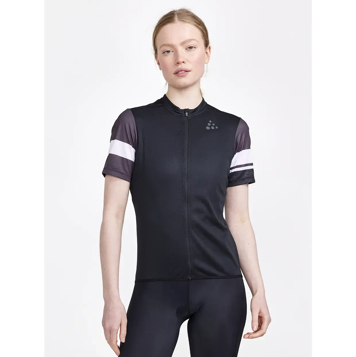 Craft Core Endur Logo Fietsshirt Korte Mouwen Zwart Dames