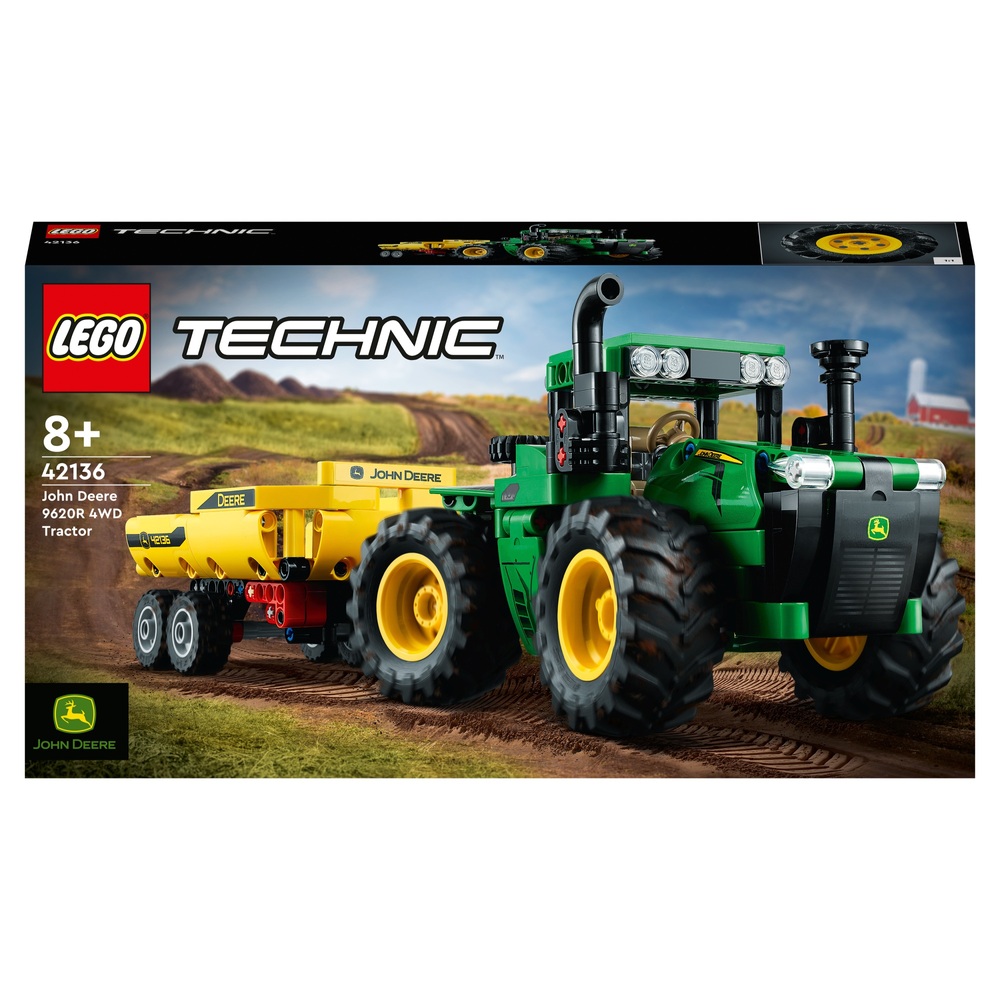 LEGO Technic 42136 John Deere 9620R 4WD Traktor-Spielzeug