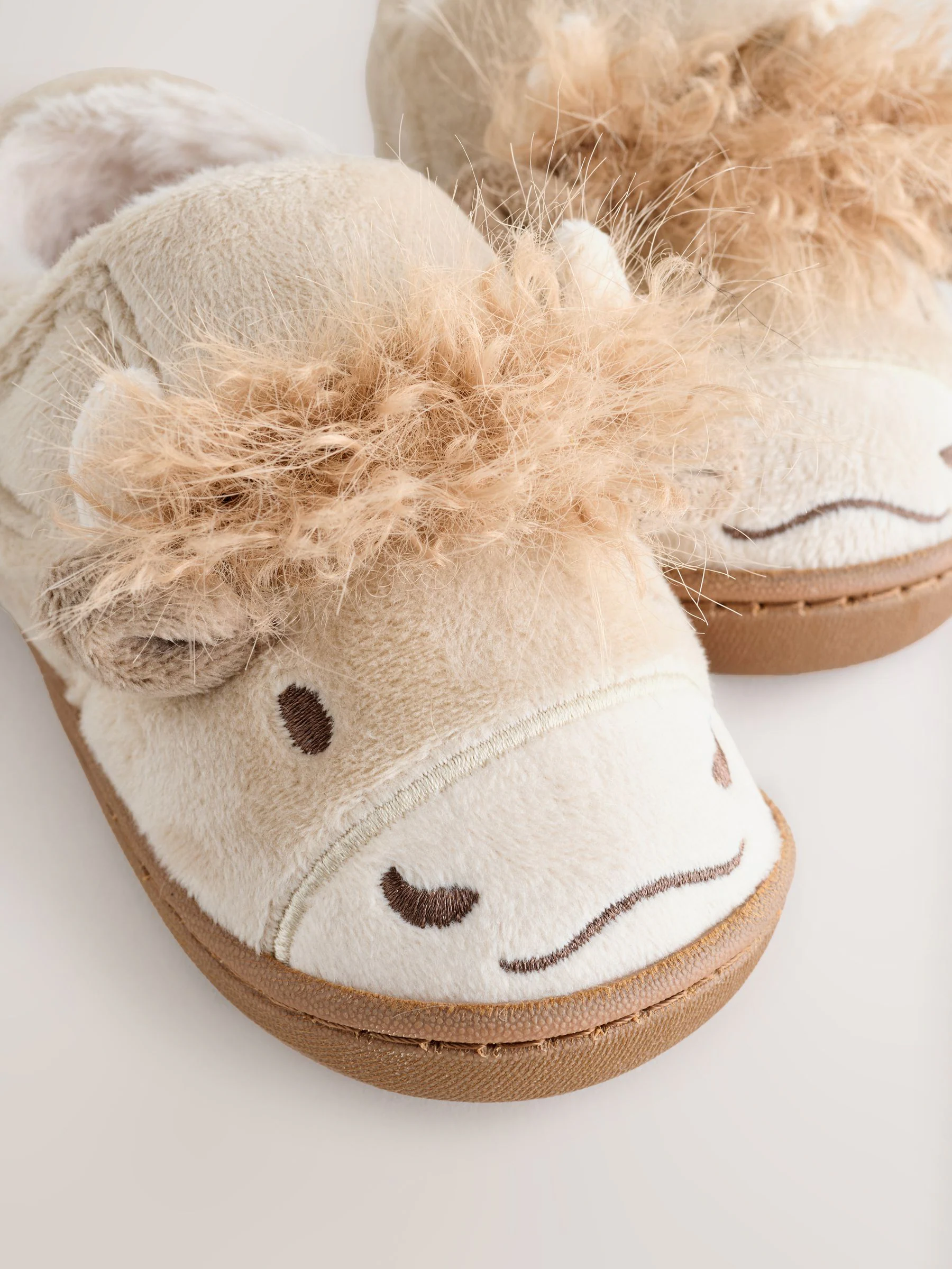 Neutraal - Hamish the Highland Cow Cupsole Slippers