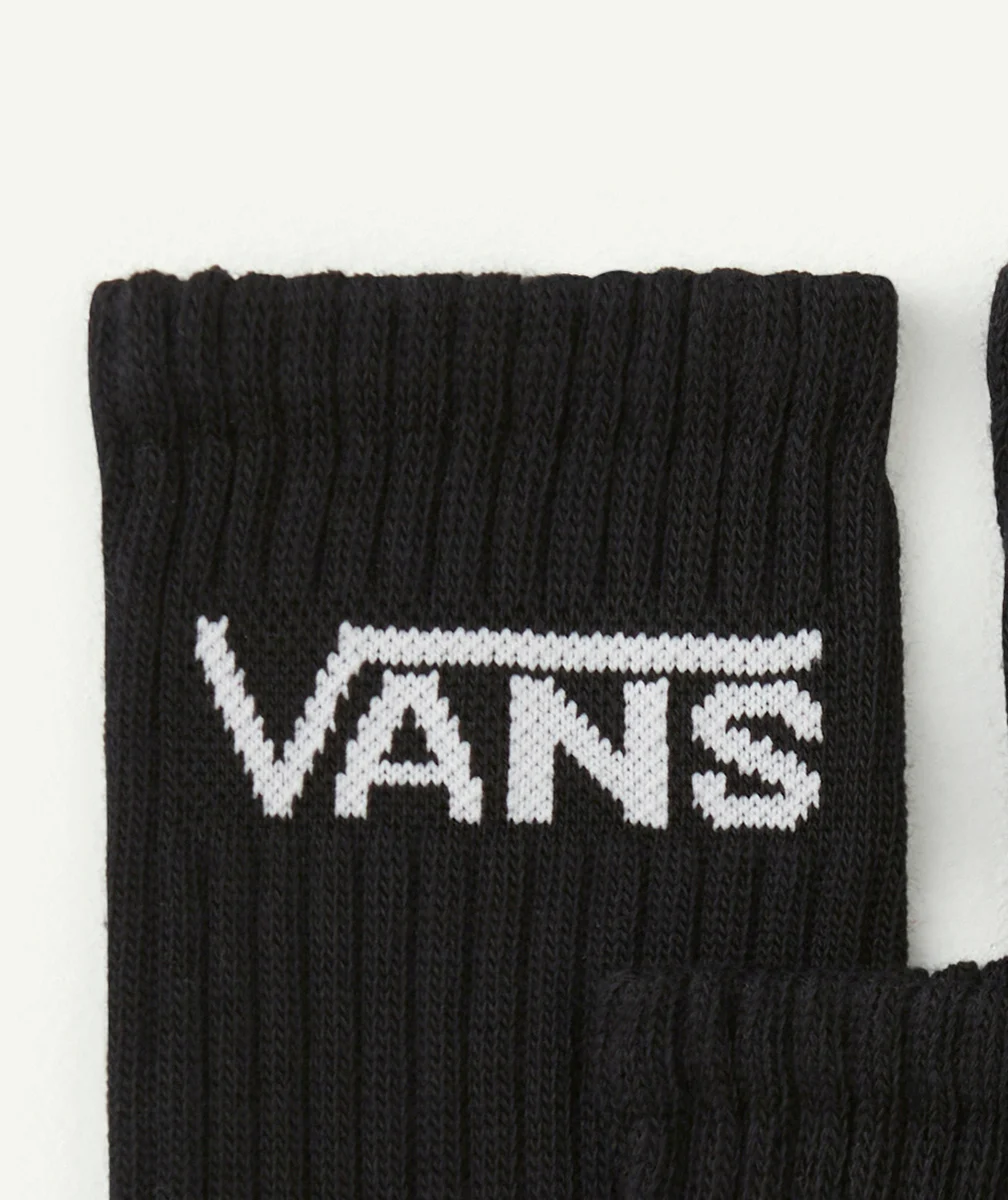 VANS3 CHAUSSETTES JUNIOR CLASSIC CREW NOIRES