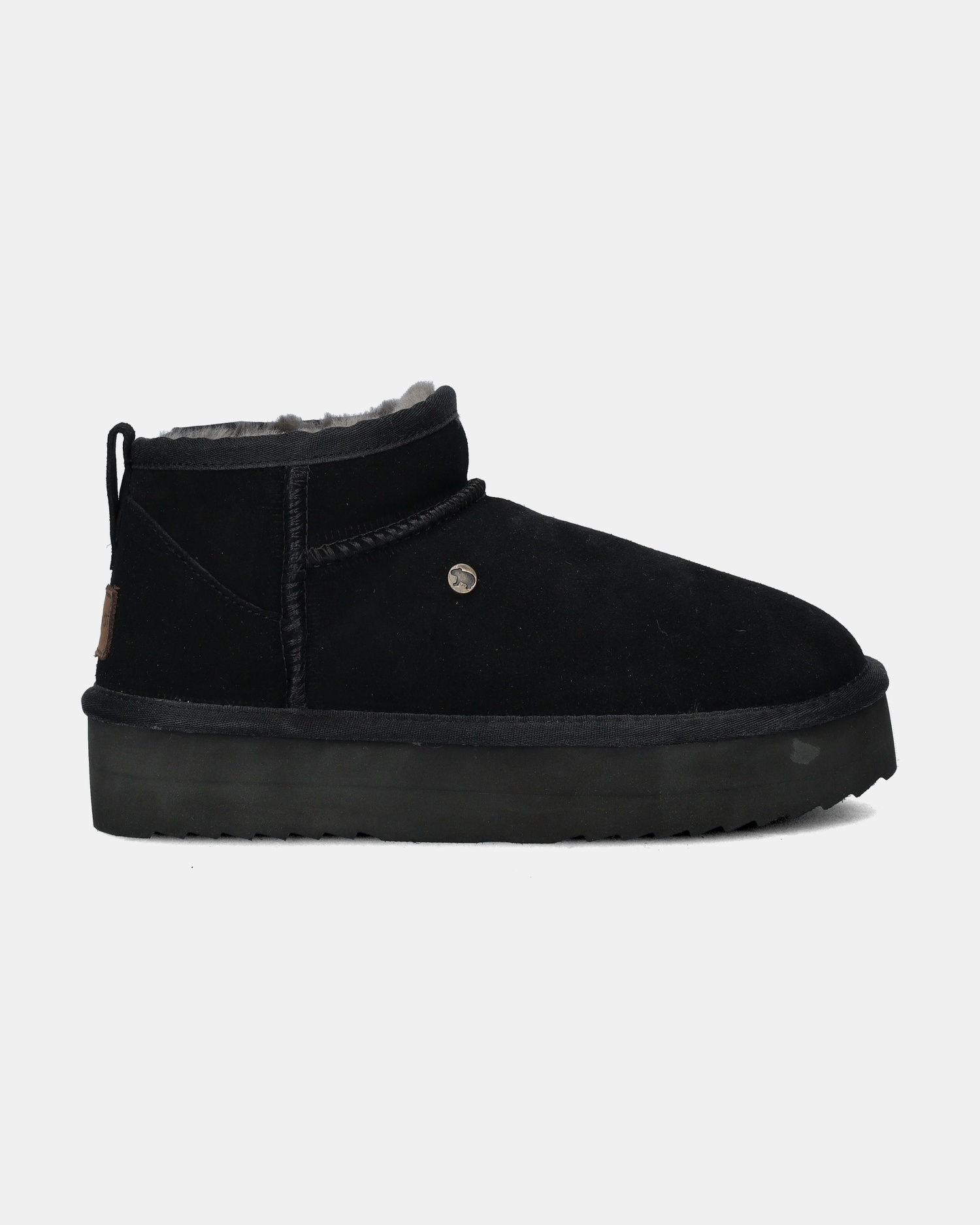 Warmbat Australia Durack Plateau Gevoerde boots  - zwart