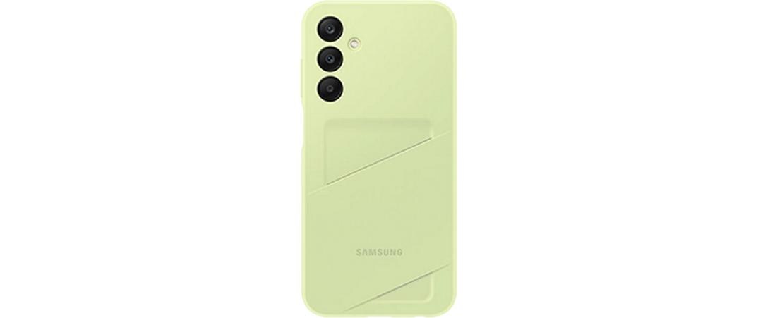 Back Cover Card Slot Galaxy A25 5G GrünSchlanke Schutzhülle mit Kartenfach für das Samsung Galaxy A25 5G