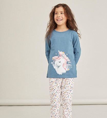 Name It Natt?j - Noos - NkfNightset - Real Teal Unicorn