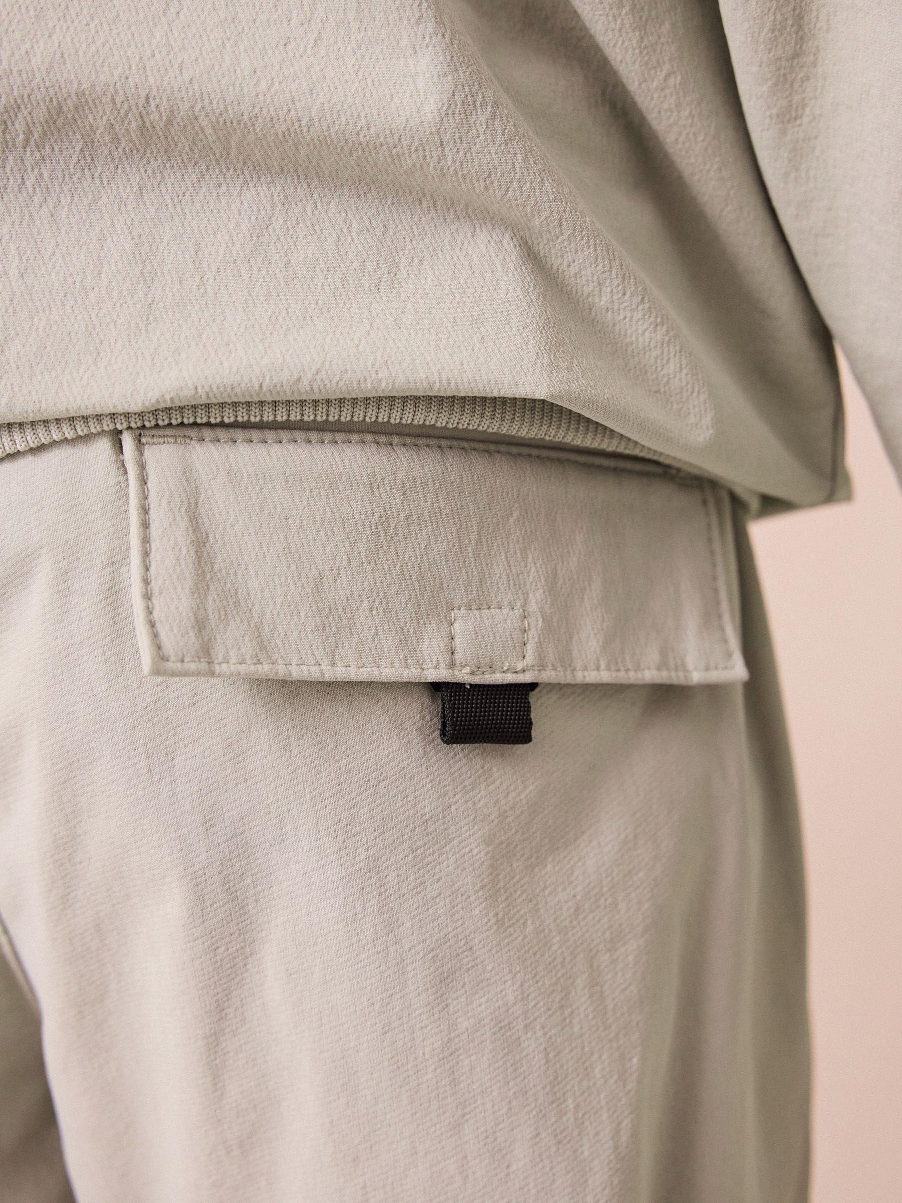 Lichtgrijs - Cargo Premium putty-broek (3 - 16 jr)