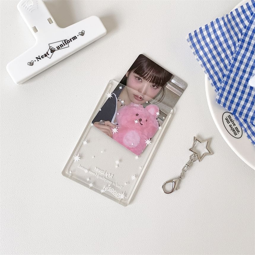CaDarr - Print Acryl Kaarthouder Tashanger Sleutelhanger (Diverse Ontwerpen)