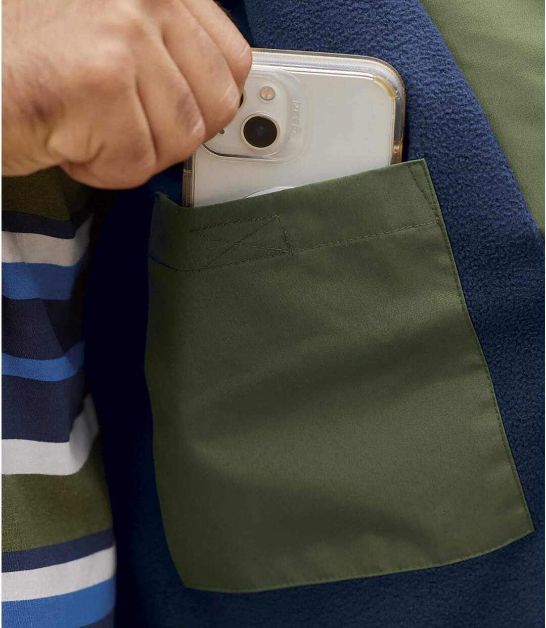 Blouson Microfibre Doublé Polaire Colorado