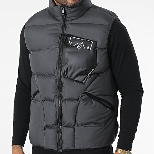 Doudoune Sans Manches 209 Gris Anthracite