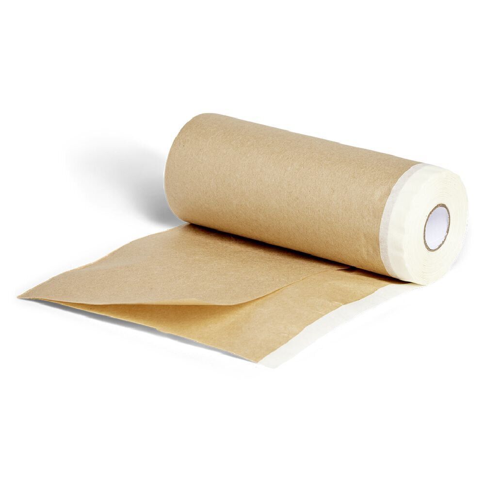 Protection papier pour peinture avec ruban de masquage