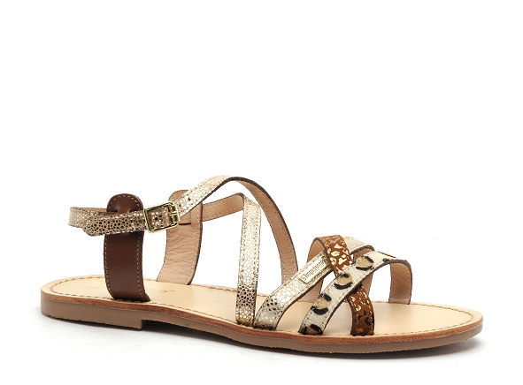 Les tropeziennes nu pieds plats femme hapaxgum f multicolore