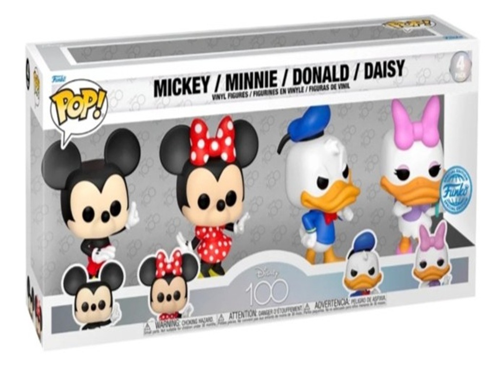 PACK 4 POP! DISNEY FUNKO CLASSICS