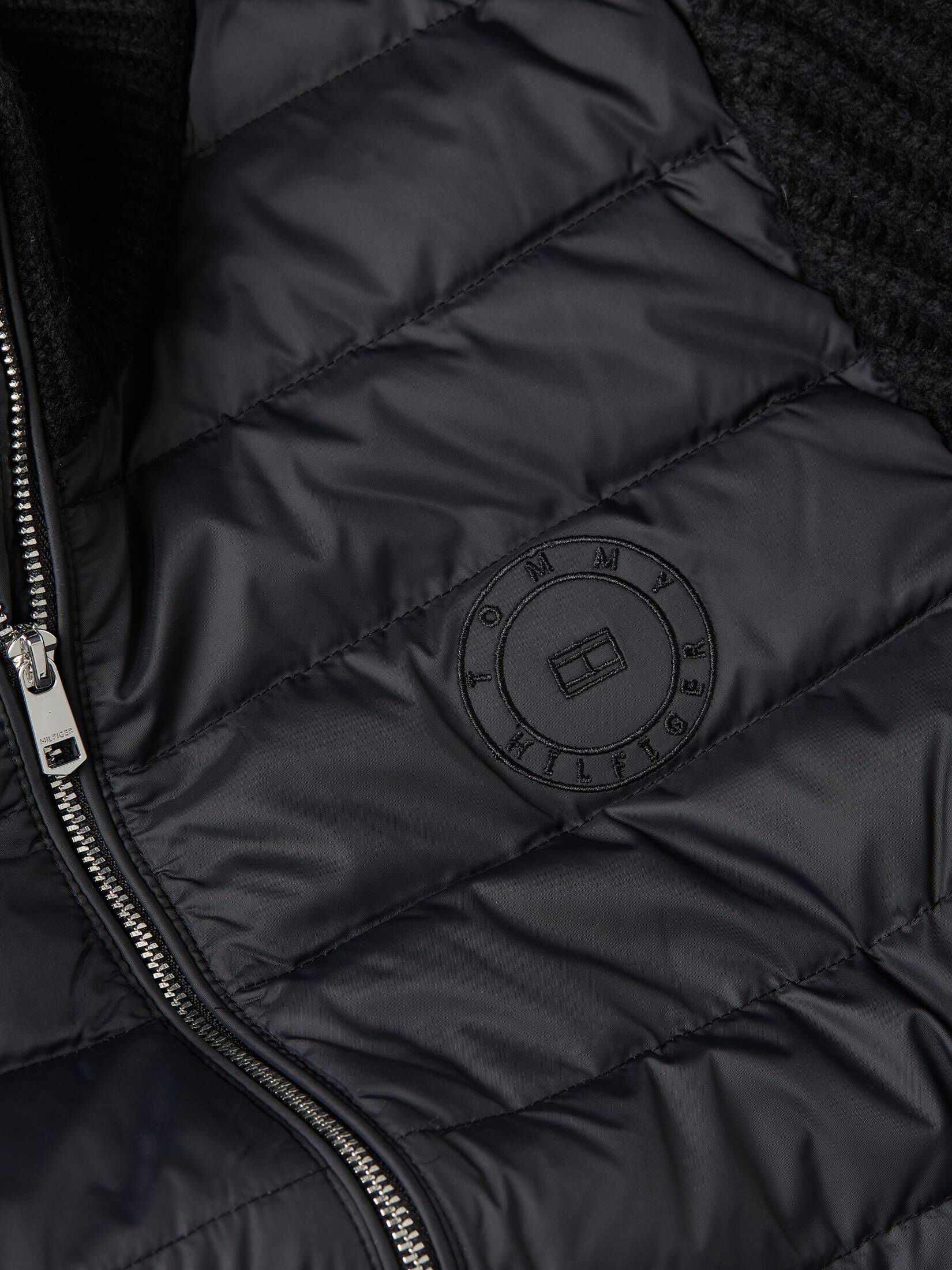 Tommy Hilfiger| Damen Steppjacke KNIT MIX DOWN JACKET
