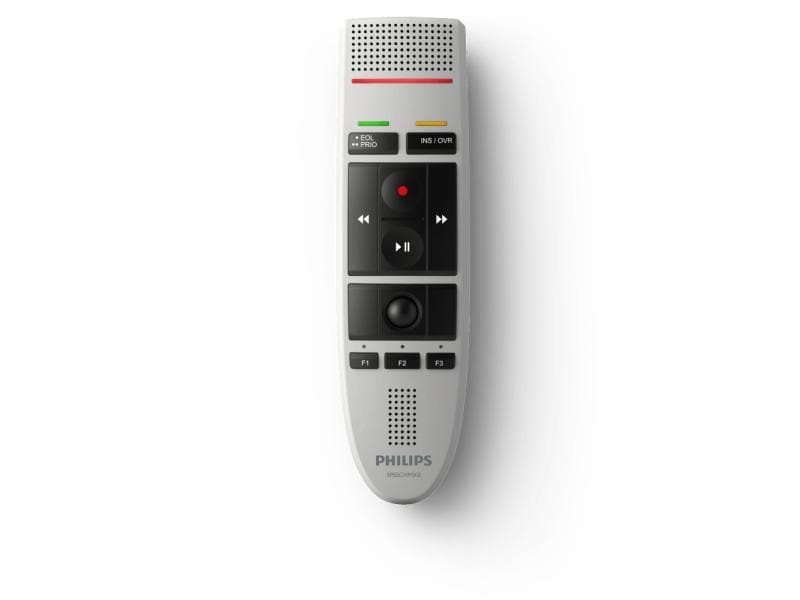 Philips Diktiermikrofon SpeechMike III Pro LFH3200 Professionelles USB-Diktiermikrofon mit Spracherkennungsfunktion